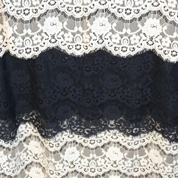 Jessica Simpson Layered Lace Sheath Dress H10835 - Picture 3 of 10